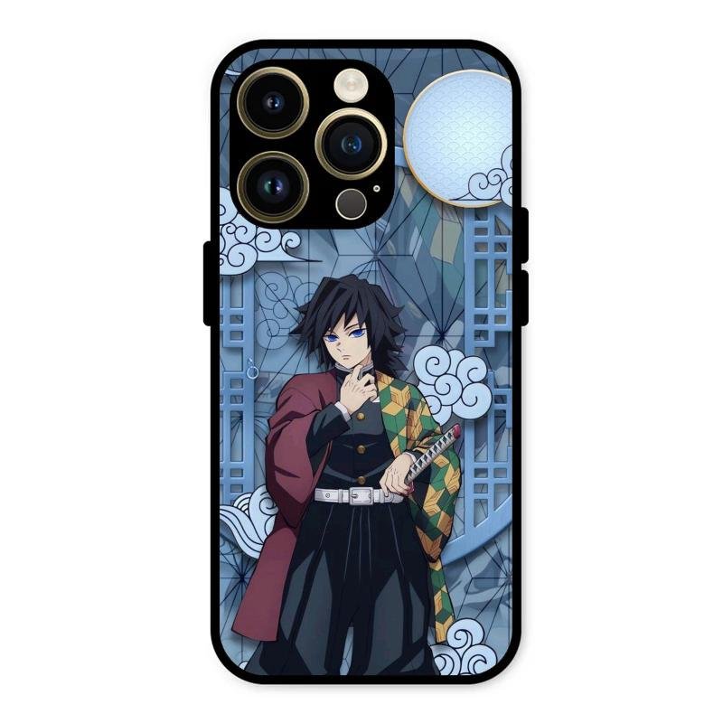 Giyu Tomioka Glass Case Cover For iPhone