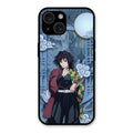 Giyu Tomioka Glass Case Cover For iPhone 15 Plus