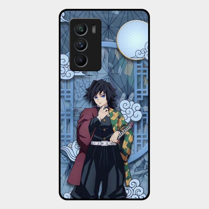 Giyu Tomioka Glass Case Cover For Iqoo 9 Se 5G