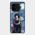 Giyu Tomioka Glass Case Cover For Iqoo Neo 10R 5G