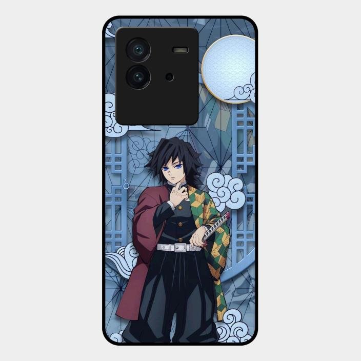 Giyu Tomioka Glass Case Cover For Iqoo Neo 6 5G