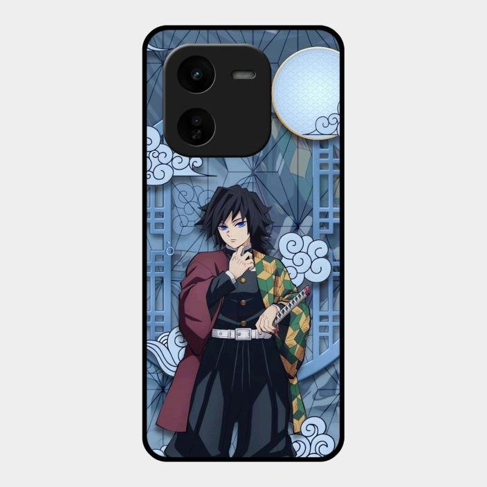 Giyu Tomioka Glass Case Cover For Iqoo Z9X 5G