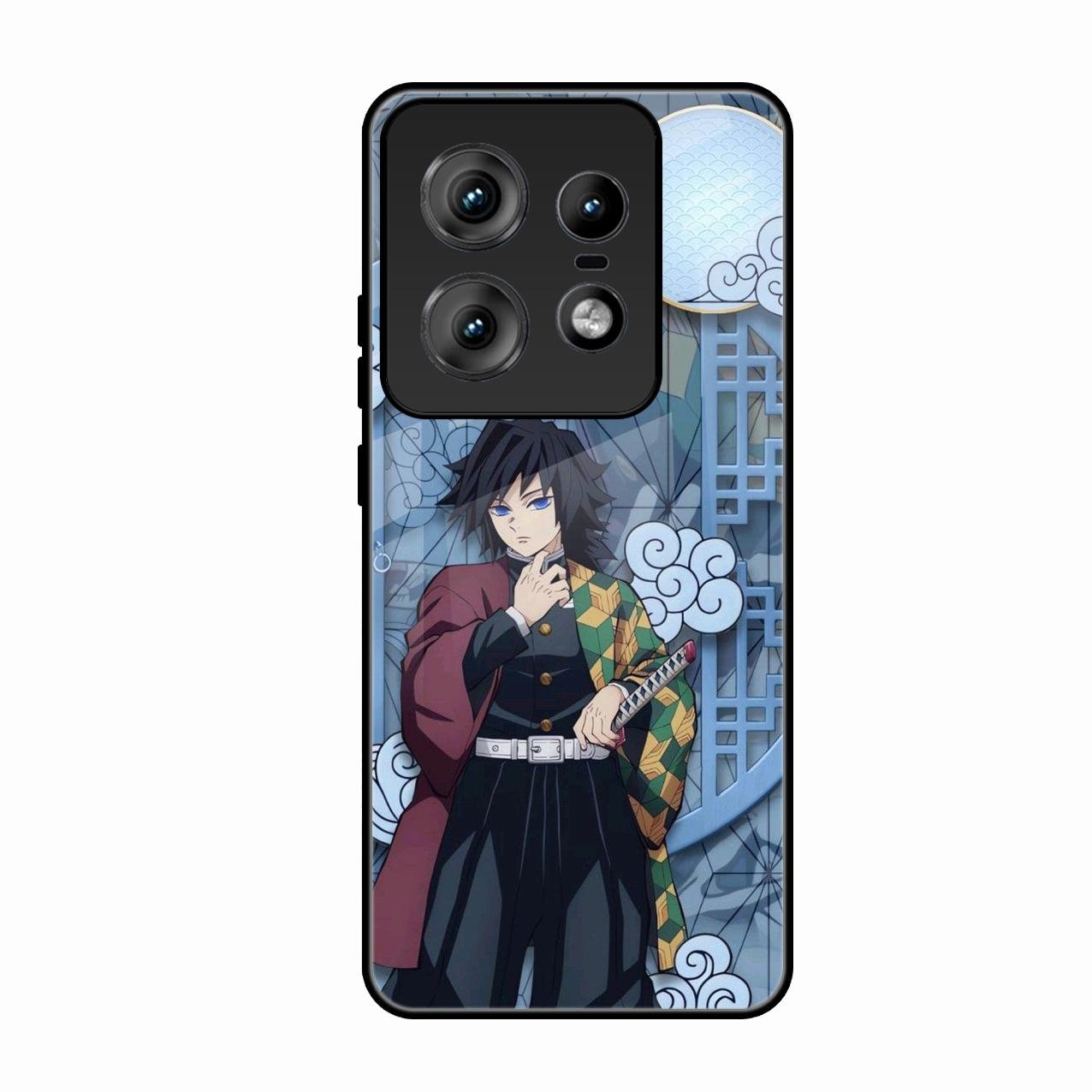 Giyu Tomioka Glass Case Cover For Motorola Edge 50 Pro