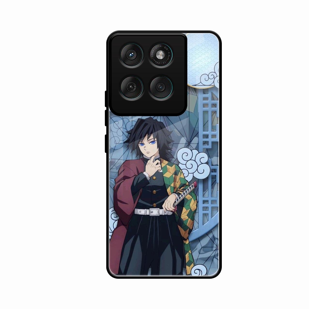 Giyu Tomioka Glass Case Cover For Motorola Edge 60 5G