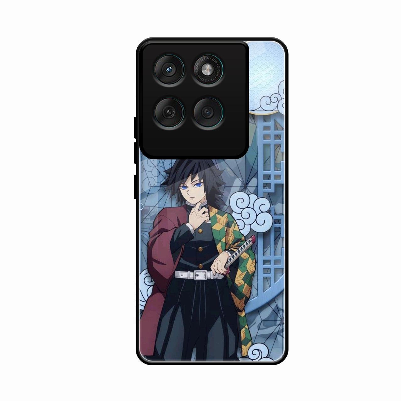 Giyu Tomioka Glass Case Cover For Motorola Edge 60 Pro 5G