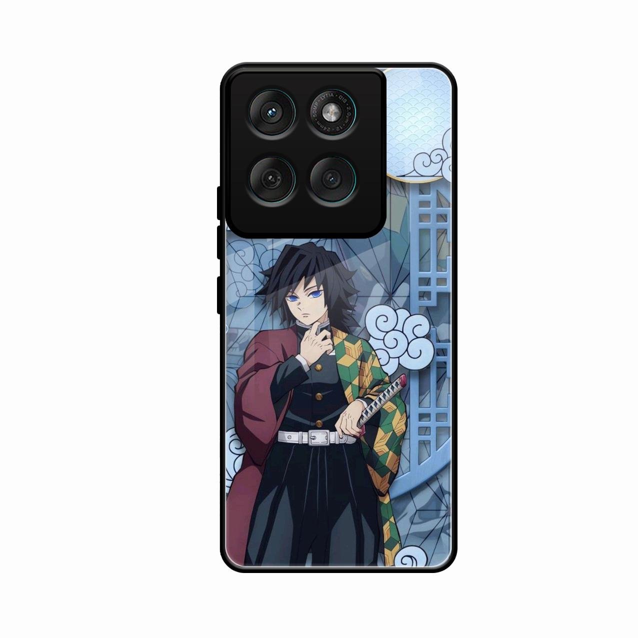 Giyu Tomioka Glass Case Cover For Motorola Edge 70 5G