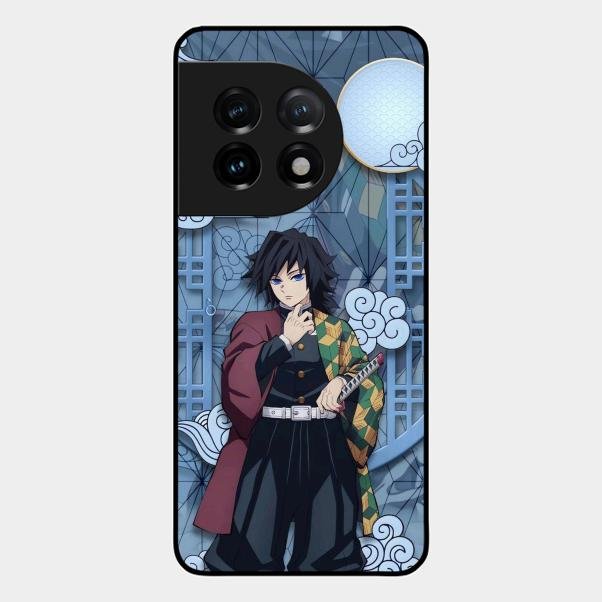 Giyu Tomioka Glass Case Cover For OnePlus