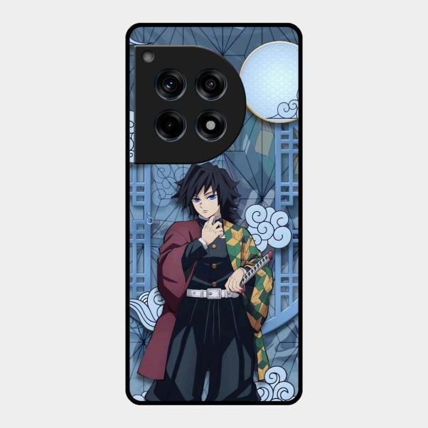 Giyu Tomioka Glass Case Cover For OnePlus