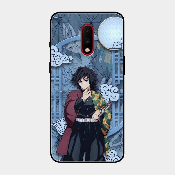 Giyu Tomioka Glass Case Cover For OnePlus