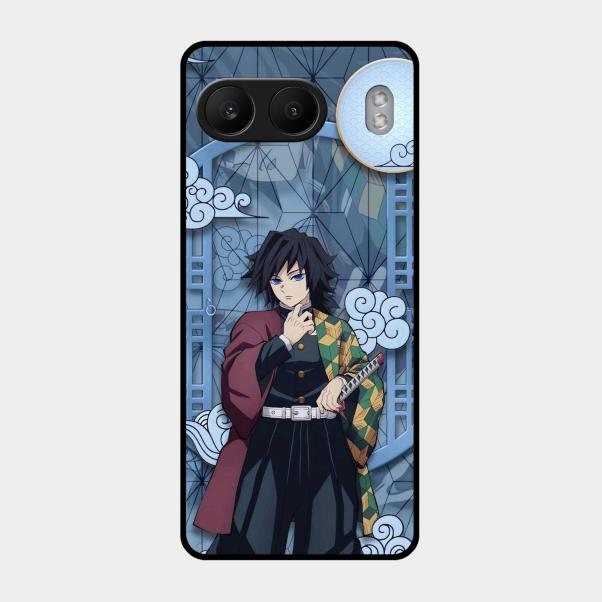 Giyu Tomioka Glass Case Cover For Oneplus Nord 4 5G