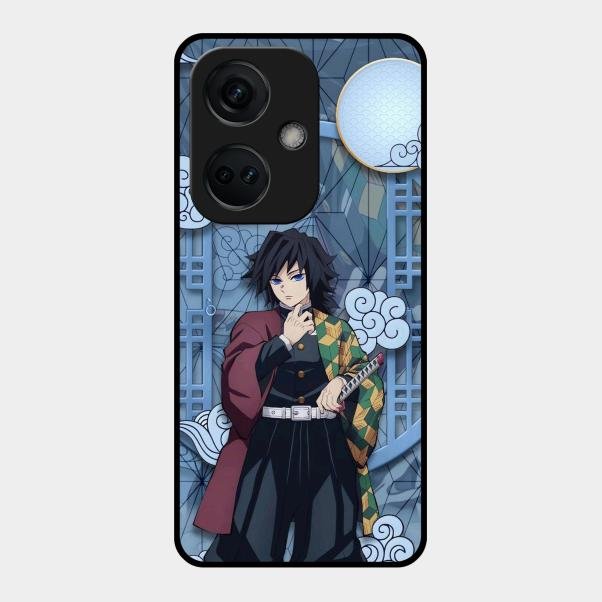 Giyu Tomioka Glass Case Cover For Oneplus Nord Ce 3 5G