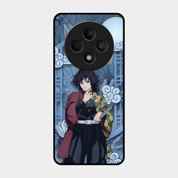 Giyu Tomioka Glass Case Cover For Oppo