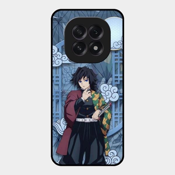 Giyu Tomioka Glass Case Cover For Oppo