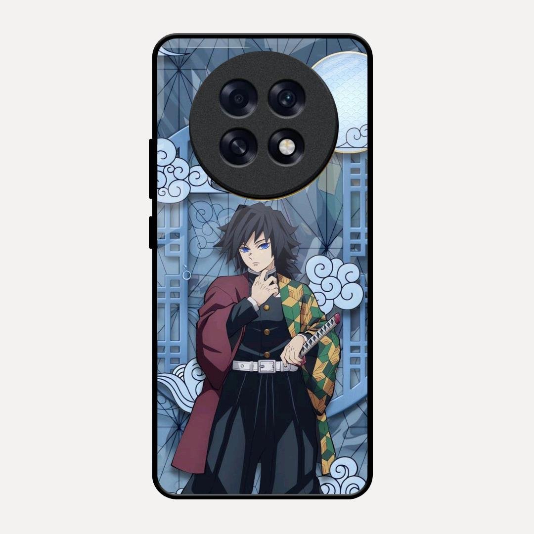 Giyu Tomioka Glass Case Cover For Oppo F31 Pro Plus 5G