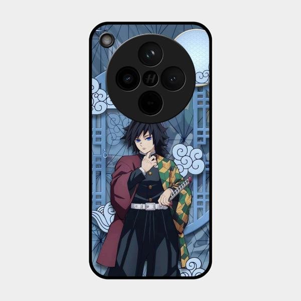Giyu Tomioka Glass Case Cover For Oppo Find X8 5G
