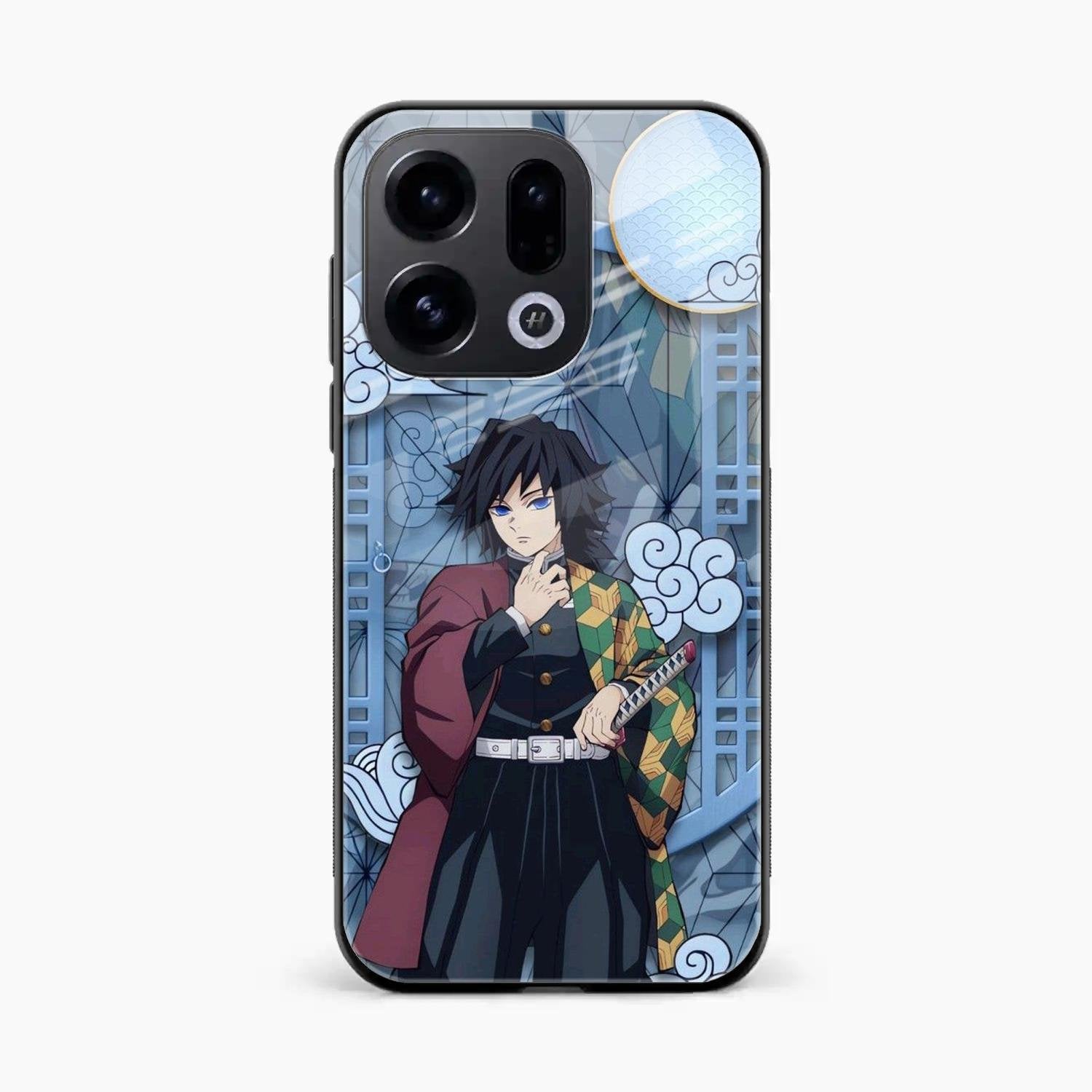 Giyu Tomioka Glass Case Cover For Oppo Find X9 5G
