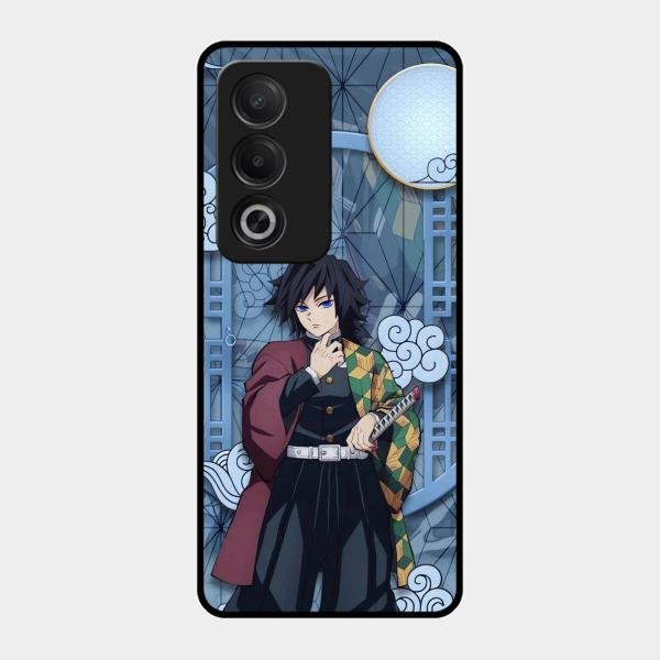 Giyu Tomioka Glass Case Cover For Oppo