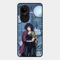 Giyu Tomioka Glass Case Cover For Oppo Reno 10 Pro 5G