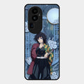 Giyu Tomioka Glass Case Cover For Oppo Reno 10 Pro Plus 5G