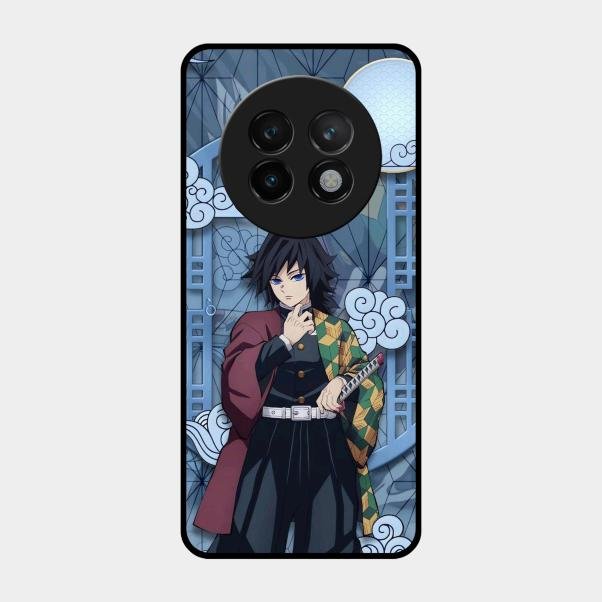 Giyu Tomioka Glass Case Cover For Realme