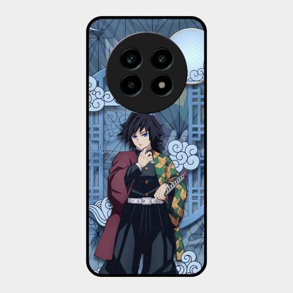 Giyu Tomioka Glass Case Cover For Realme