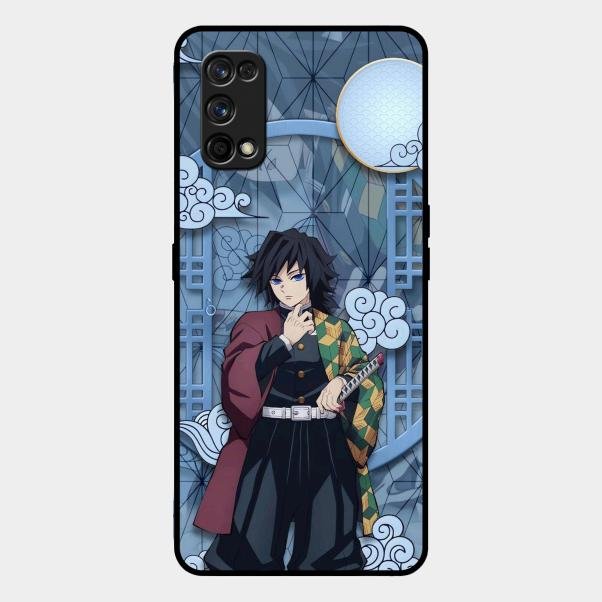 Giyu Tomioka Glass Case Cover For Realme
