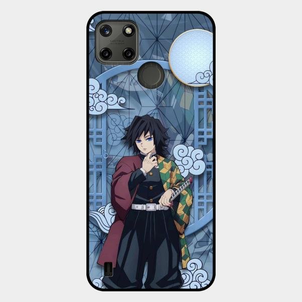Giyu Tomioka Glass Case Cover For Realme C21Y