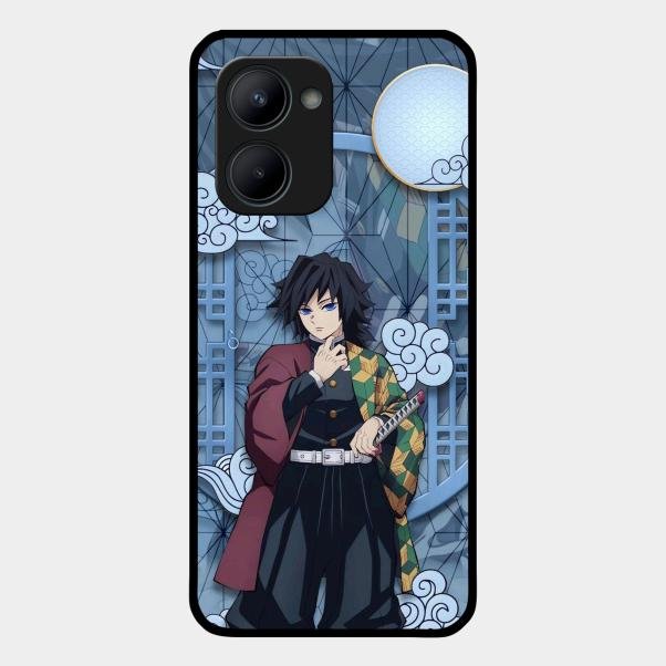 Giyu Tomioka Glass Case Cover For Realme
