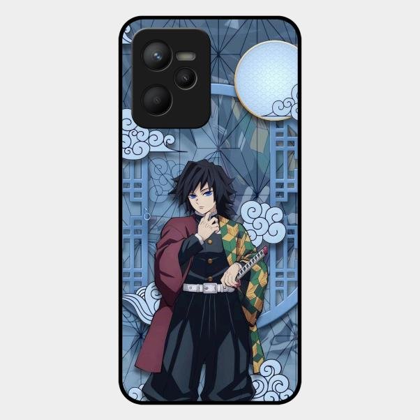 Giyu Tomioka Glass Case Cover For Realme C35