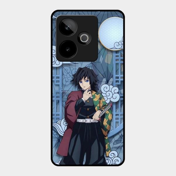 Giyu Tomioka Glass Case Cover For Realme
