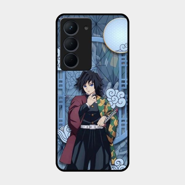 Giyu Tomioka Glass Case Cover For Realme Narzo 80X 5G