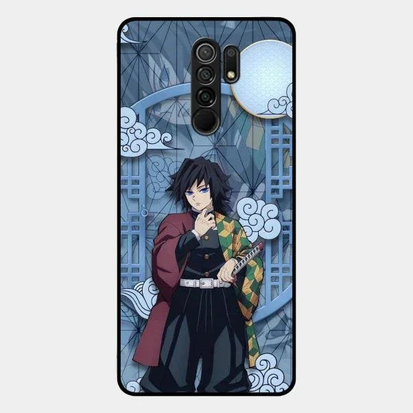 Giyu Tomioka Glass Case Cover For Redmi