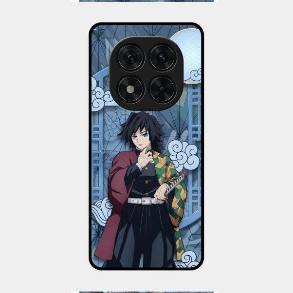 Giyu Tomioka Glass Case Cover For Redmi