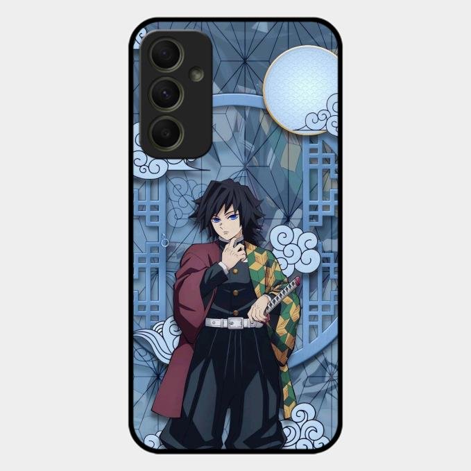 Giyu Tomioka Glass Case Cover For Samsung