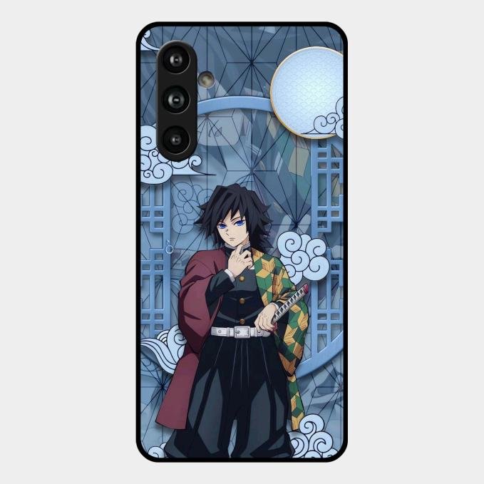 Giyu Tomioka Glass Case Cover For Samsung