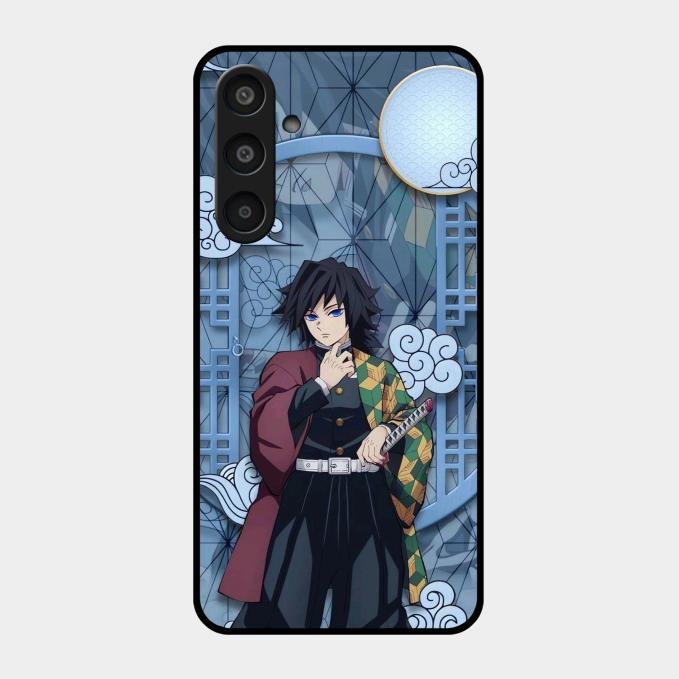 Giyu Tomioka Glass Case Cover For Samsung