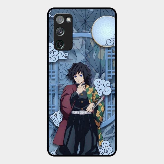 Giyu Tomioka Glass Case Cover For Samsung