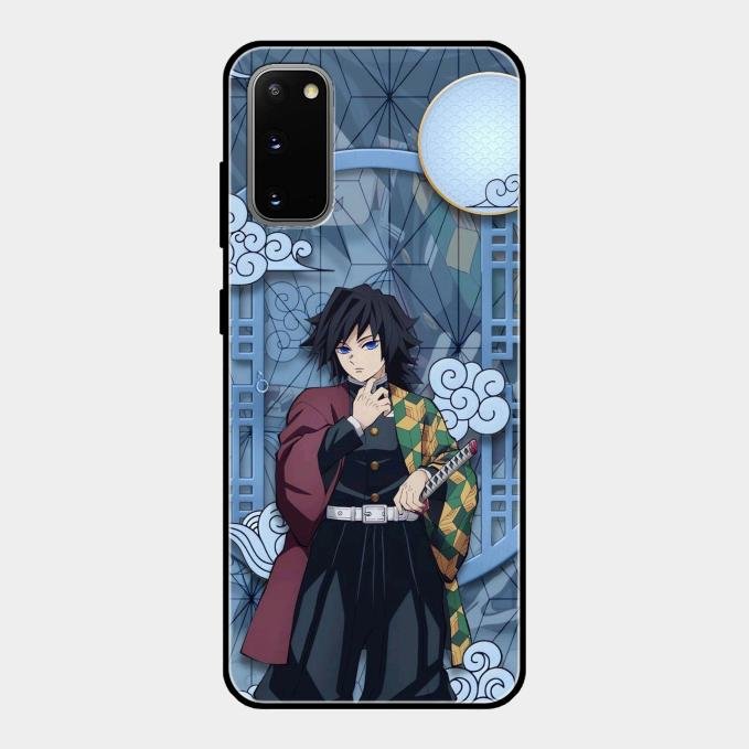 Giyu Tomioka Glass Case Cover For Samsung
