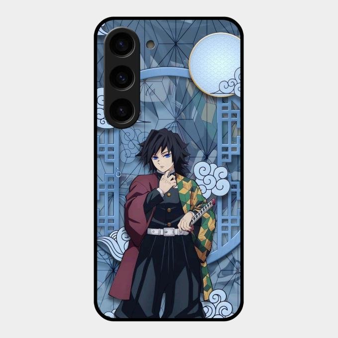 Giyu Tomioka Glass Case Cover For Samsung