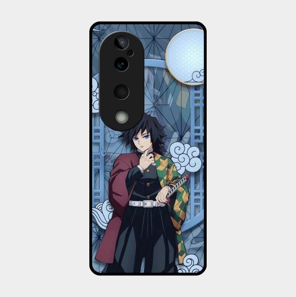 Giyu Tomioka Glass Case Cover For Vivo