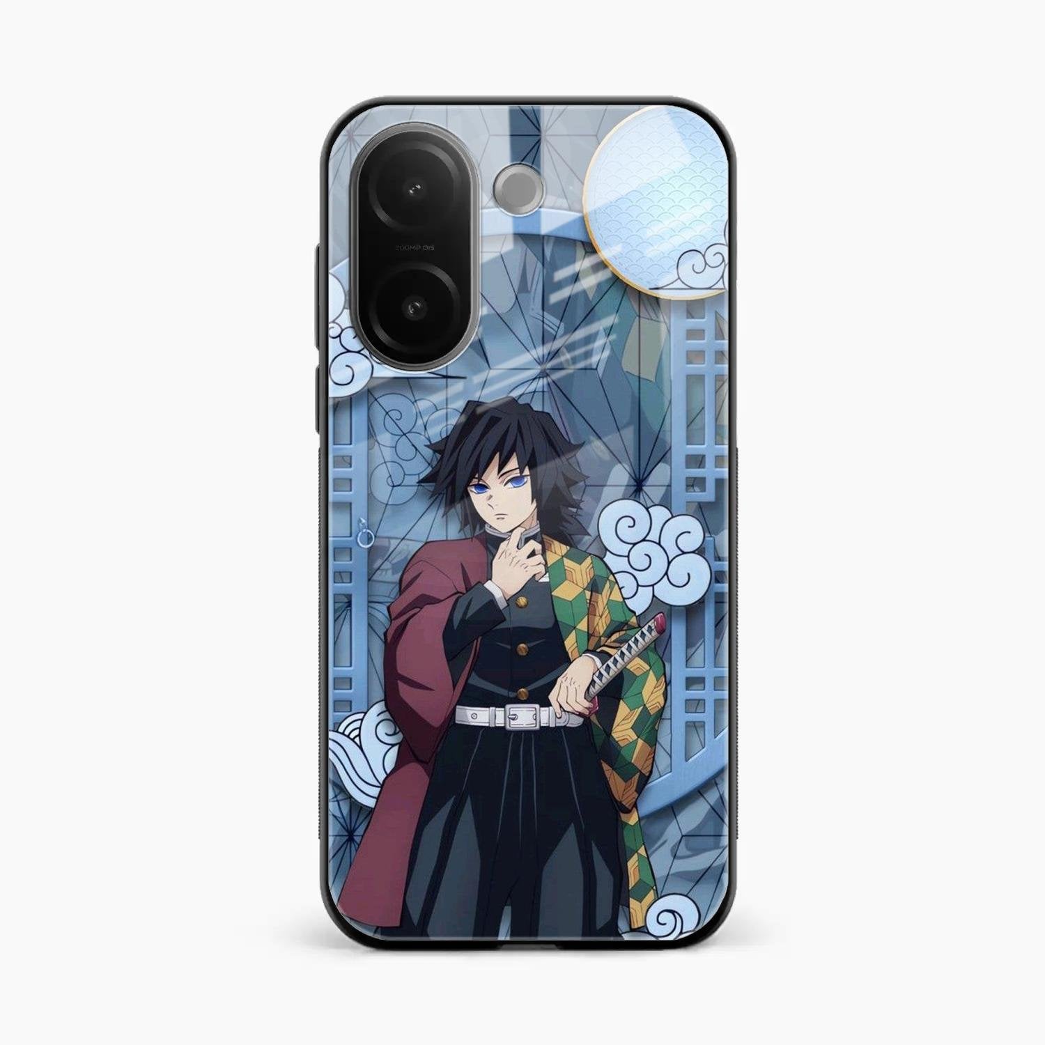 Giyu Tomioka Glass Case Cover For Vivo V60e 5G