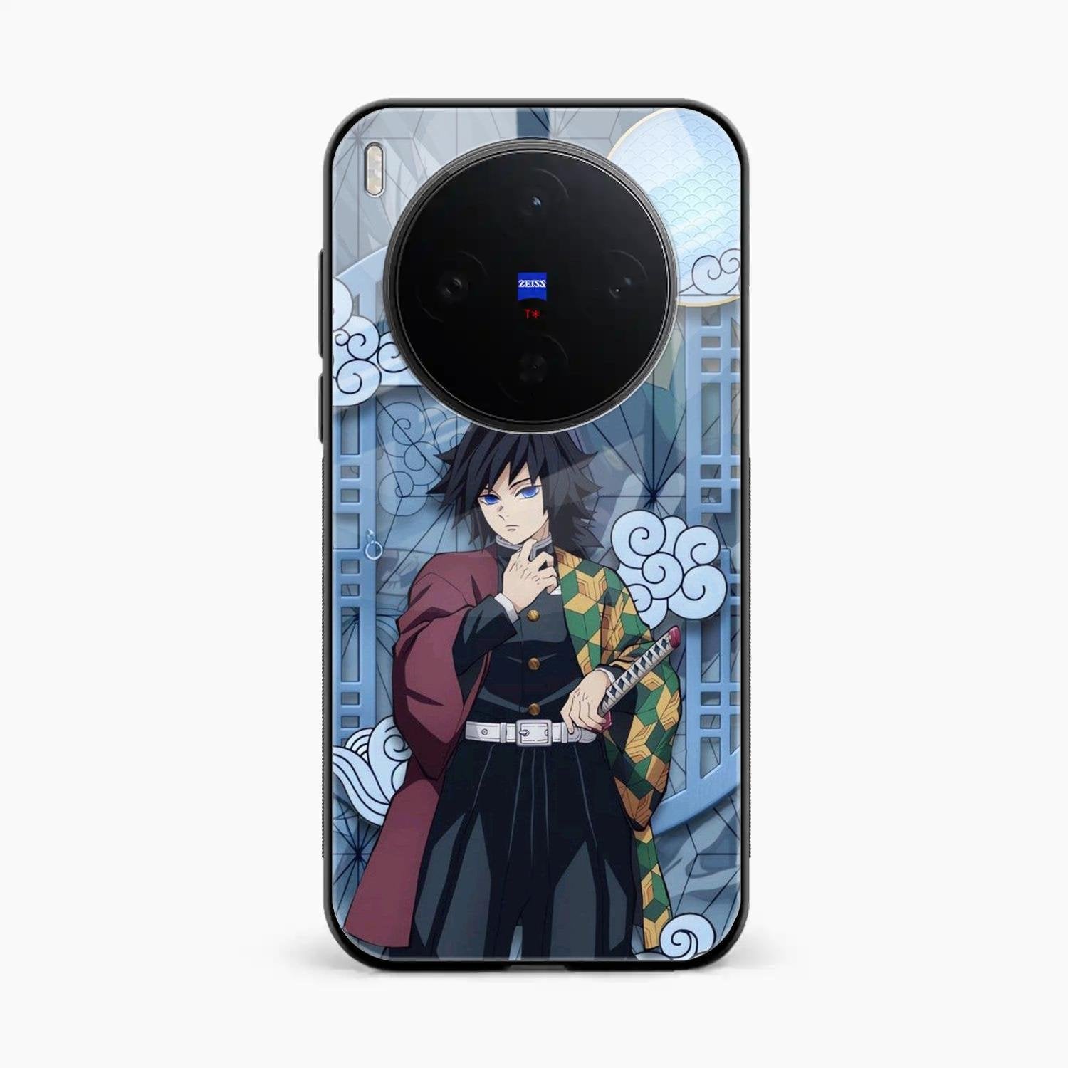 Giyu Tomioka Glass Case Cover For Vivo