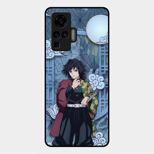Giyu Tomioka Glass Case Cover For Vivo