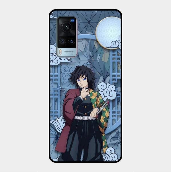 Giyu Tomioka Glass Case Cover For Vivo