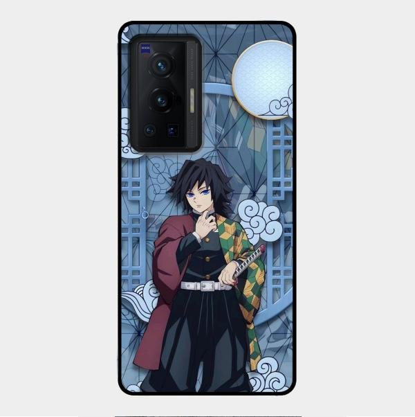 Giyu Tomioka Glass Case Cover For Vivo X70 Pro 5G