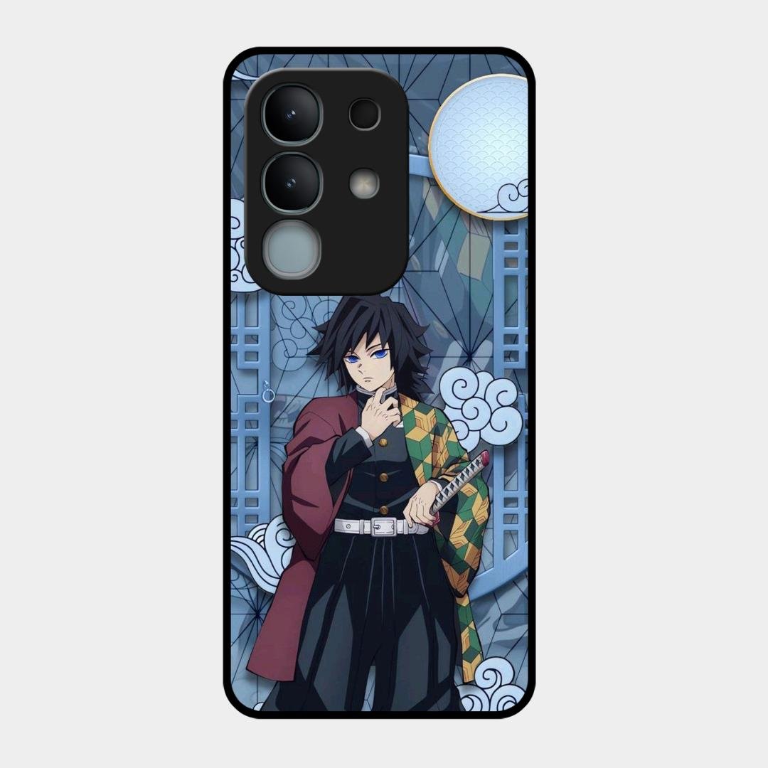 Giyu Tomioka Glass Case Cover For Vivo Y31 Pro 5G