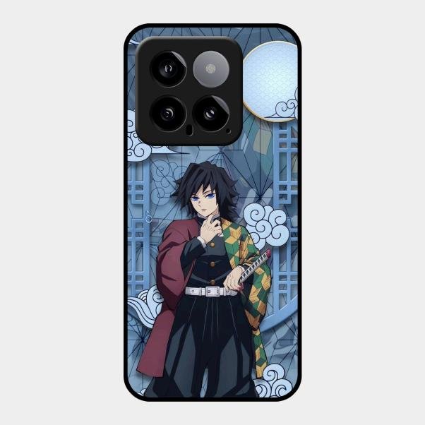 Giyu Tomioka Glass Case Cover For Xiaomi 14 5G