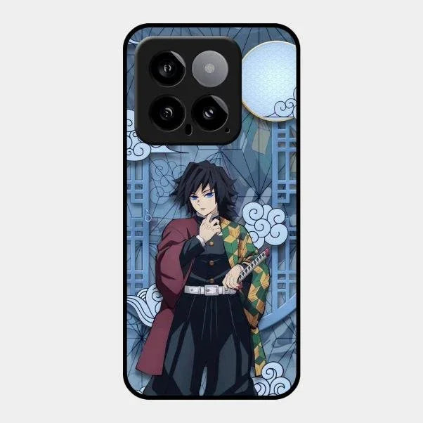 Giyu Tomioka Glass Case Cover For Redmi