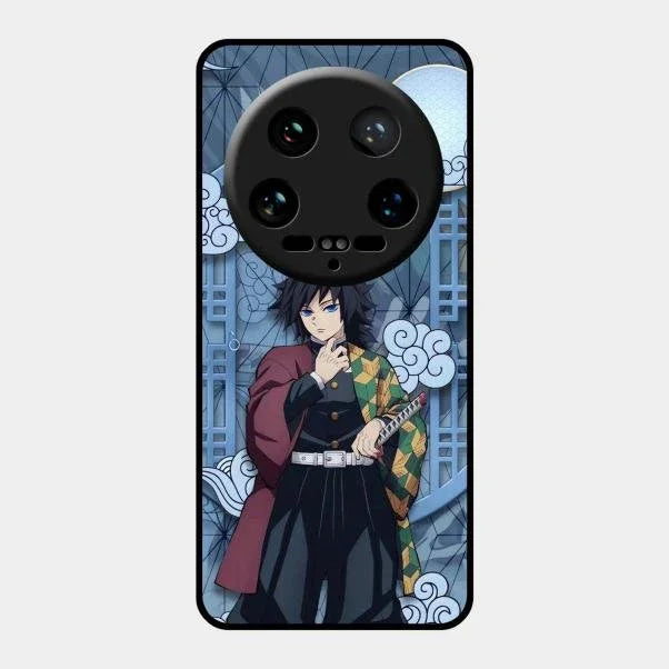 Giyu Tomioka Glass Case Cover For Redmi