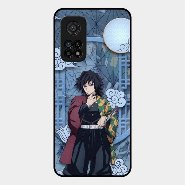 Giyu Tomioka Glass Case Cover For Xiaomi Mi 10T Pro 5G